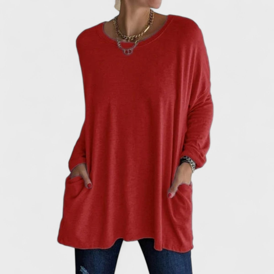 Moira | Relaxed Long Sleeve Blouse