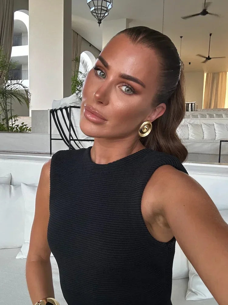 Aline | Long Fringe Dress