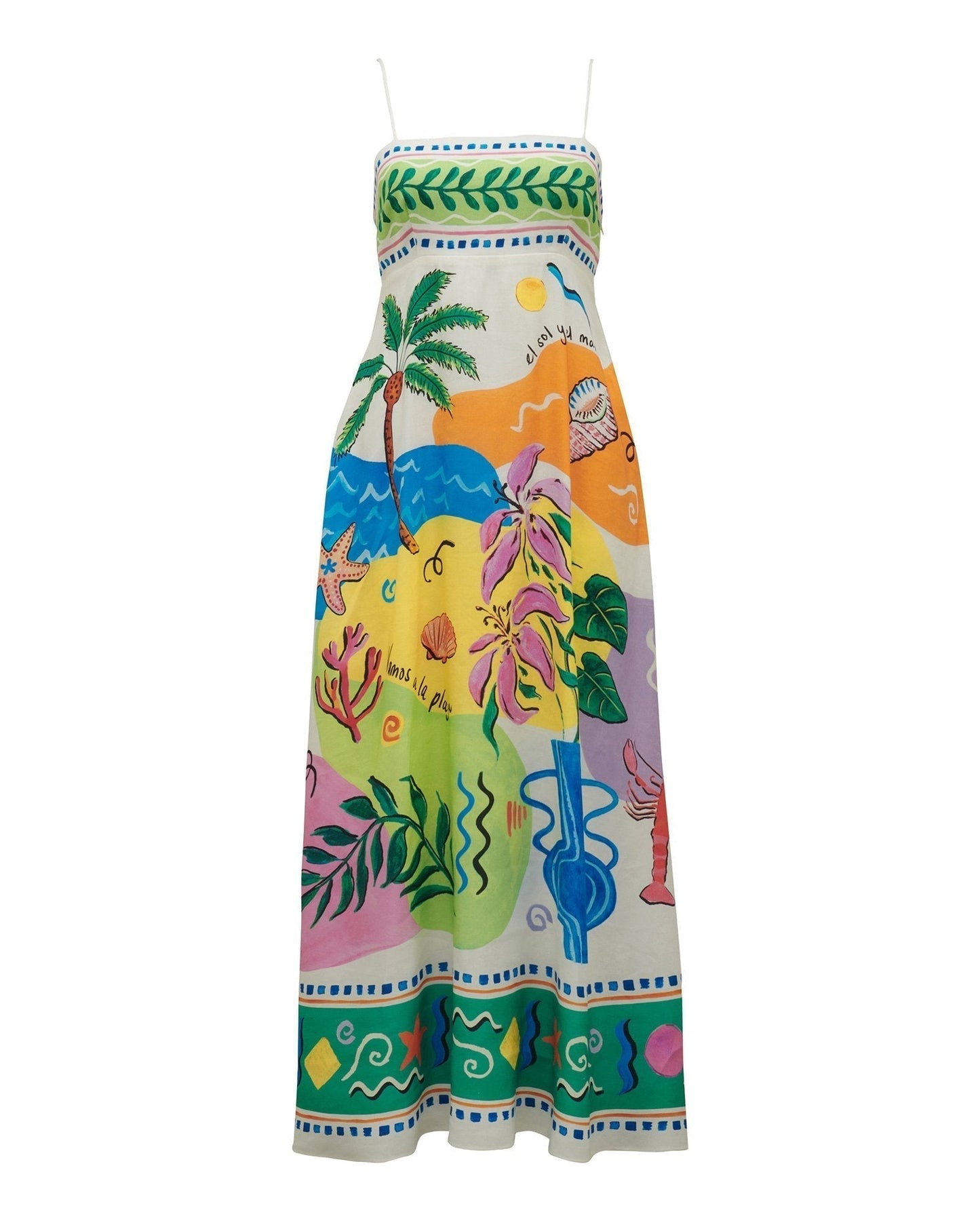 Adaia - Midi Printed Dress
