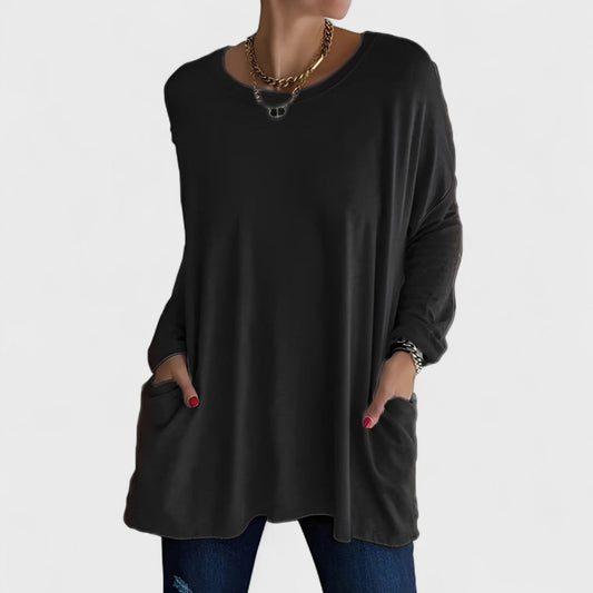 Moira | Relaxed Long Sleeve Blouse