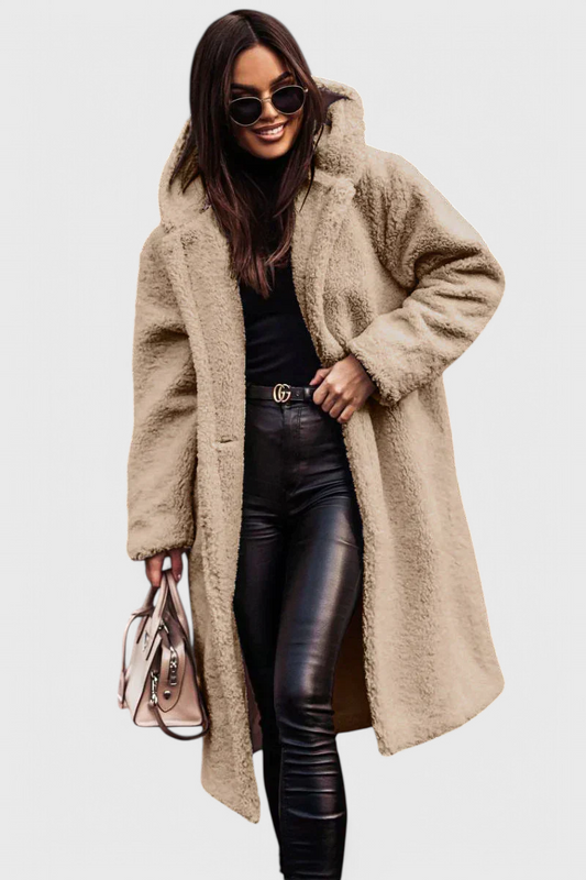 Mila | Long Bear Fur Coat