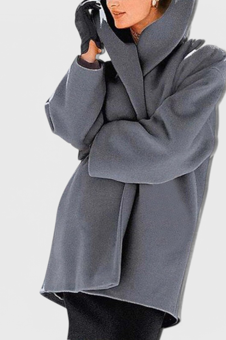 Aurora | Oversized Wool Blend Coat