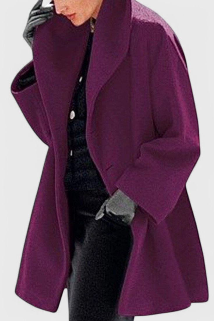 Aurora | Oversized Wool Blend Coat